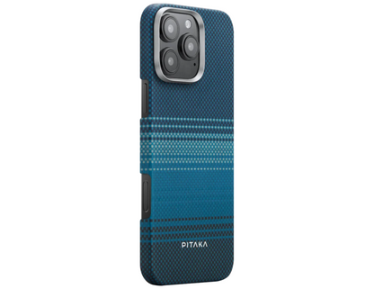 Pitaka Tactile Woven Case & Grip 3 Ring Holder for iPhone 16 Pro Max