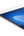 Tablet with a clear screen protector on a white background