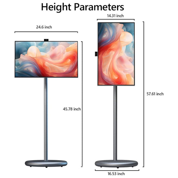 27-Inch Smart Display Android 13 Full HD Portable Touch Screen H01J Qatar