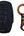 Black Car Key Cover for Haval H9 – Alcantara or Leather with button symbols and a decorative keychain on a white background