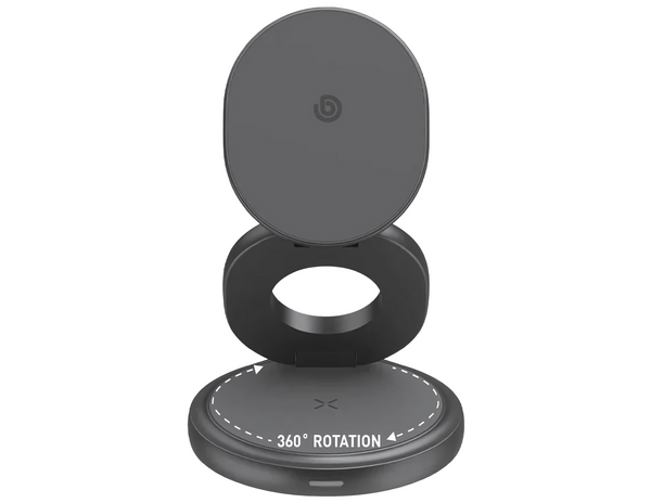 Bazic GoMag Gyre 3-In-1 MagSafe Compatible Wireless Charging Stand