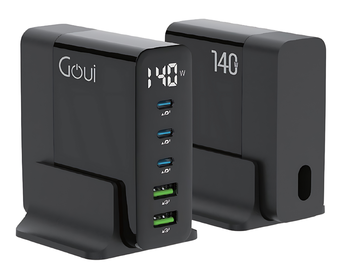 Goui Gan 140W Desktop Charger 5 Ports