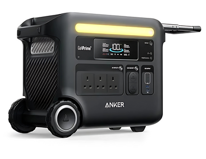 Anker SOLIX F2600 Portable Power Station 2560Wh, 2400W - UK