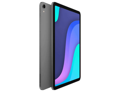 Gray G-Tab PAD 10 Pro – 10.1" IPS Tablet (Android 14, 10GB RAM, 128GB ROM, 6580mAh, 5G WiFi) with a colorful display on a white background
