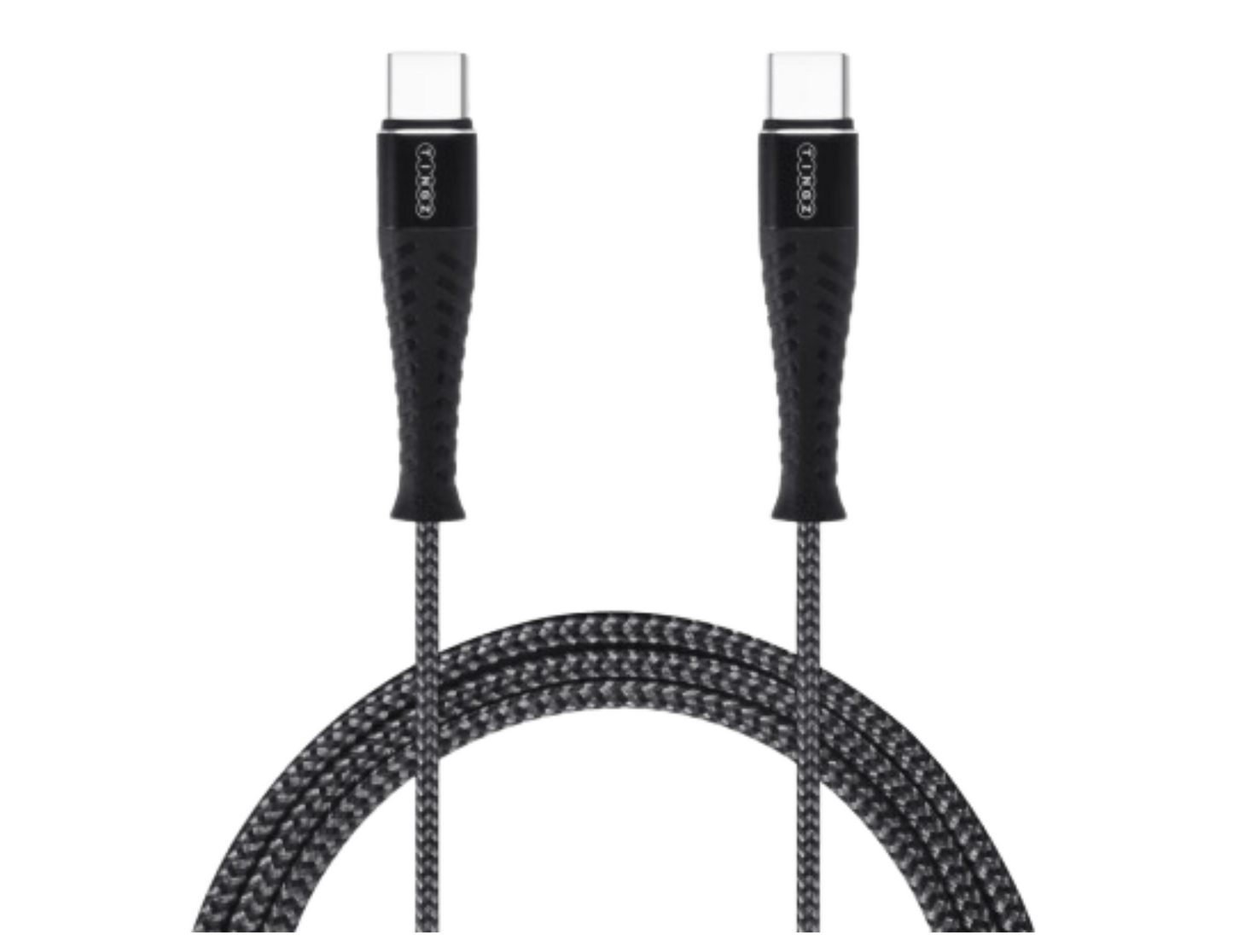 Tingz USB-C to C Cable 1.2m - Black - THABTHABA STORE