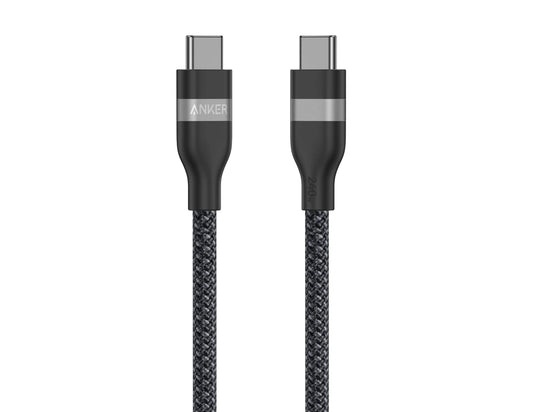Anker USB-C to USB-C Cable 240W 6ft / 3ft Black A82E2H12 / A82E2H11