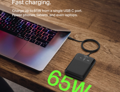 باور بانك Belkin BoostCharge Pro 3-Port Laptop Power Bank 20K +