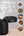 Wizard Smart Embers Incense Burner EB-30 with smoke and images of various types of bakhoor on a gray background