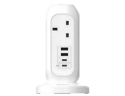 Momax OnePlug 7-Outlet Power Strip With USB