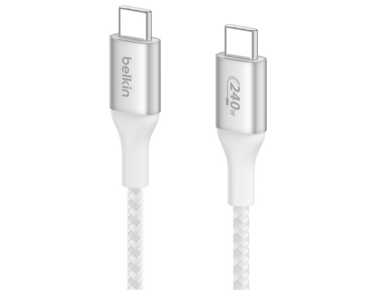 كابل Belkin BoostCharge USB-C® إلى USB-C بقوة 240 واط