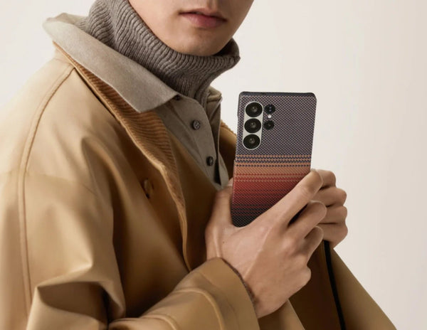 Pitaka Sunset Moonrise Tactile Woven Case for Samsung Galaxy S25 Ultra
