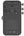 Back view of a power adapter with multiple plug sockets on a white background