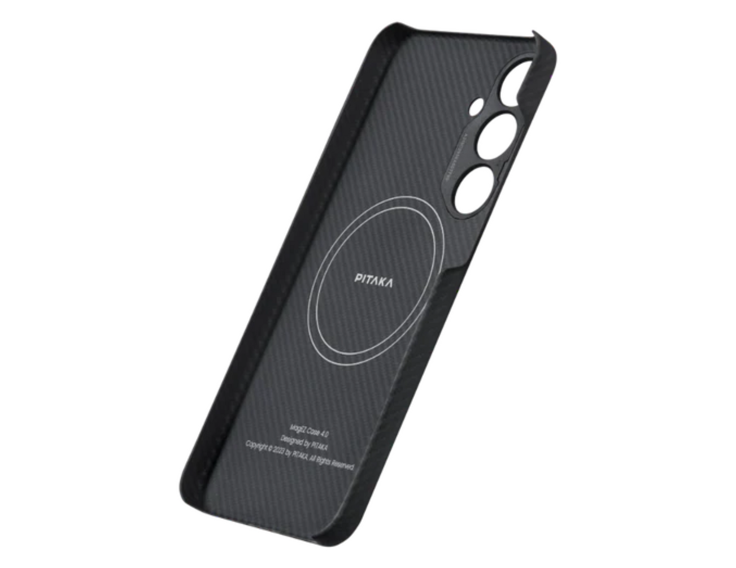 Pitaka MagEZ Case 4 for Samsung Galaxy S24 Ultra Sunset - Black/Grey