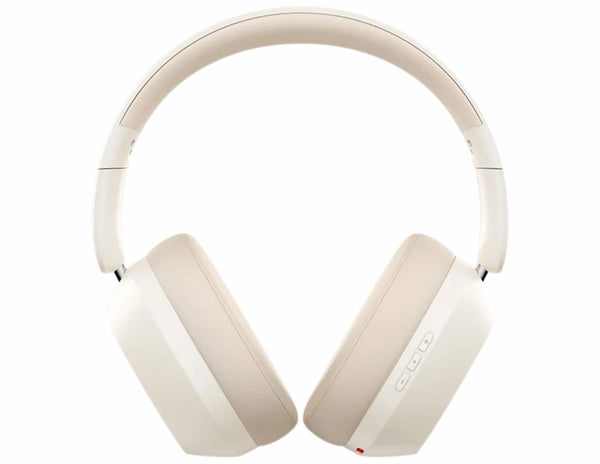 Baseus Bass 35 Max Wireless Beige headphones on a white background