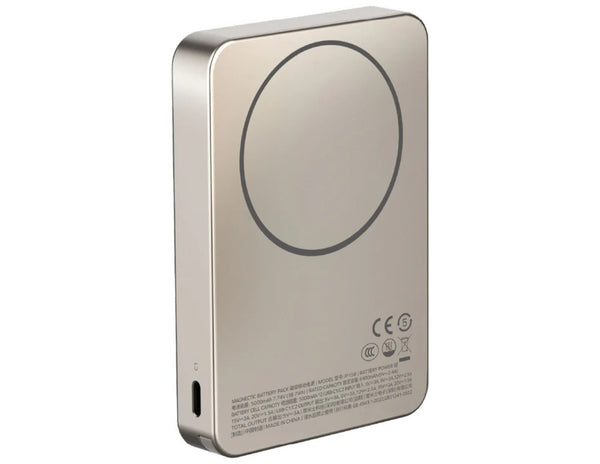 Momax F.Pass+ Magnetic Power Bank 10000mAh with USB-C Cable, 30W Fast Charging, Ultra-Compact