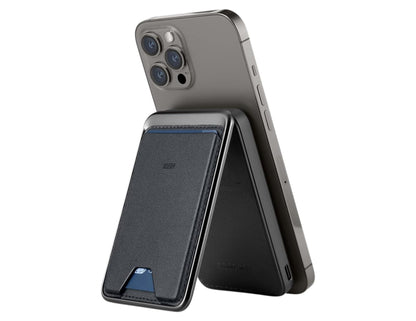 ESR HaloLock Power Bank Wallet 5000mAh with Stand – Black