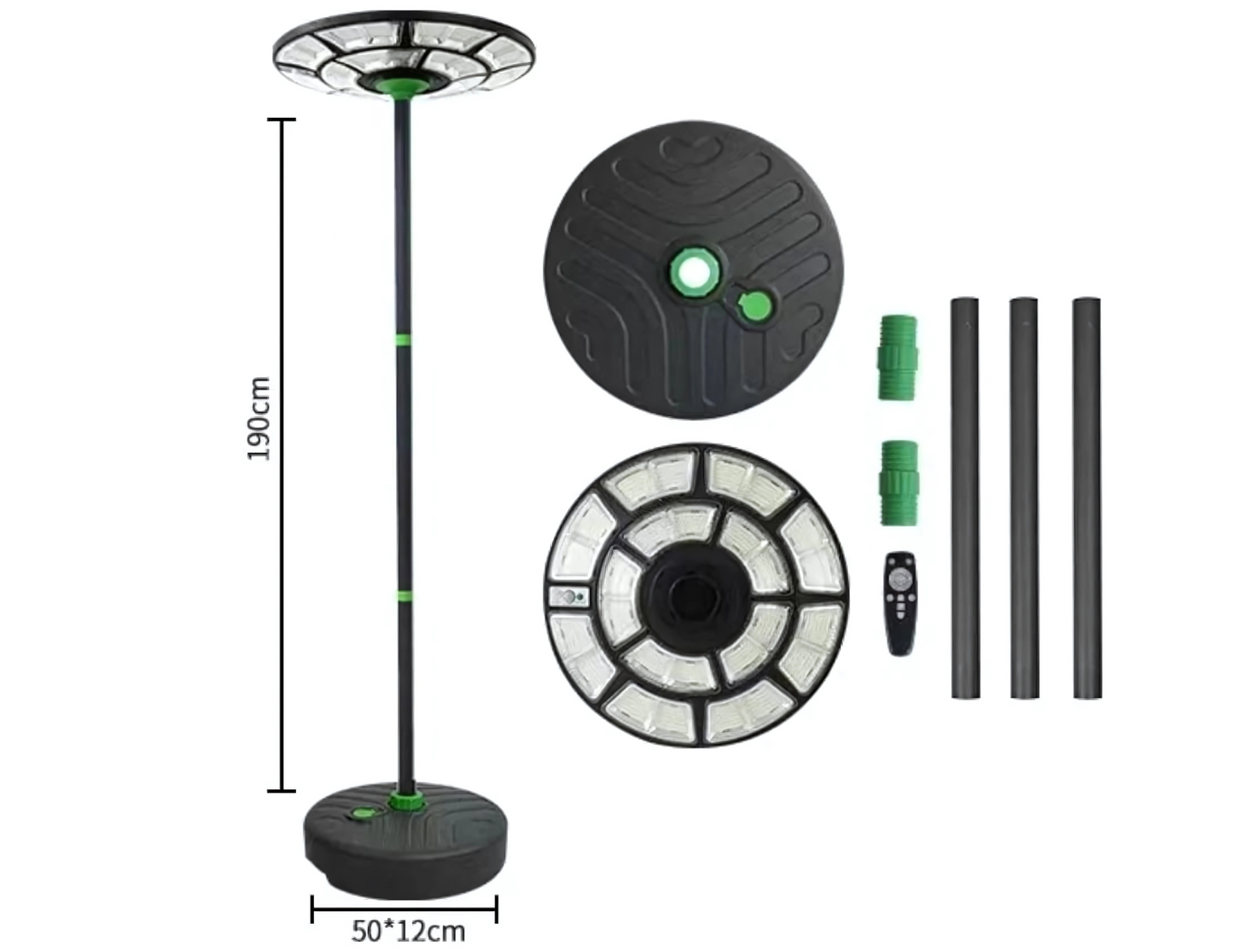 Portable LED Solar Garden Light