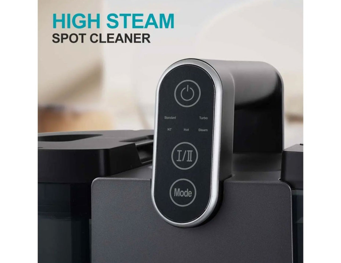 Winning Star High Steam Spot Cleaner ST-4606 with control panel on a blurred background