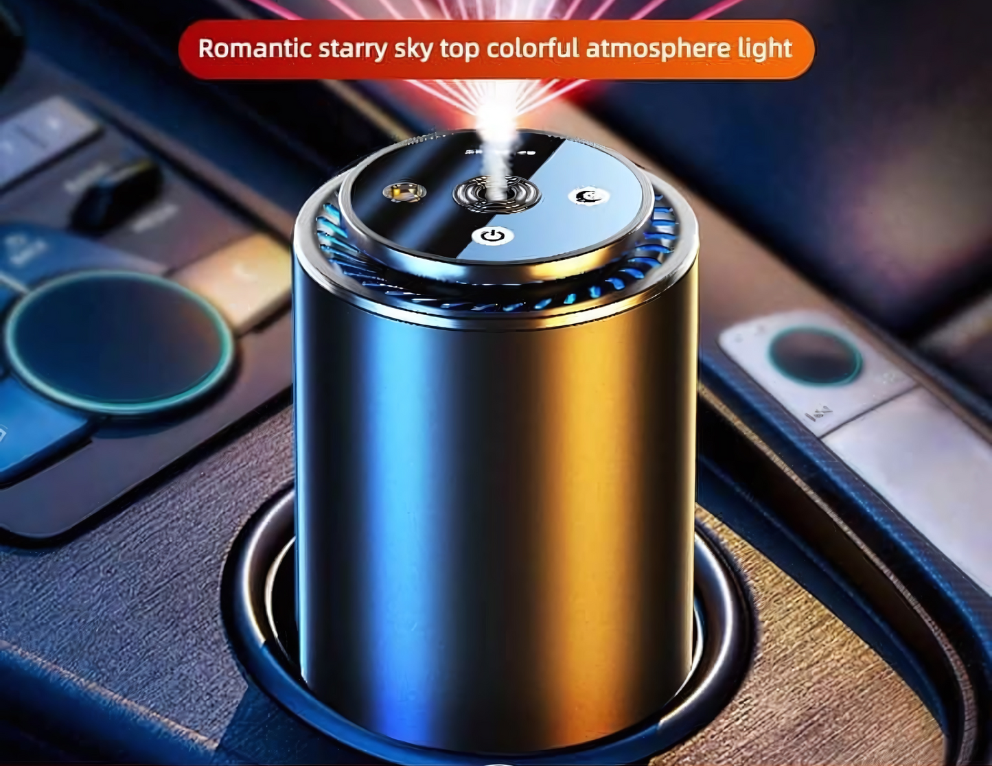 Car Fragrance - Intelligent Aromatherapy Machine with Star Light