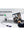 Person using a laptop with a video call on a white desk, with text about productivity and device specifications.