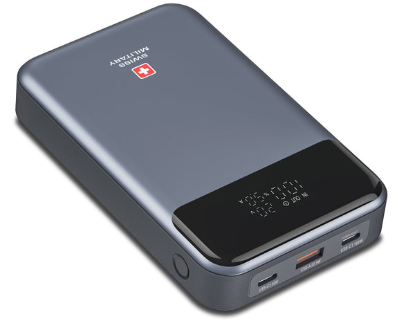 Swiss Military Power HOUSE 20,000mAh 140W Portable Fast Laptop Charger SM-PB-20K-140W-2C1A-LAPTOP