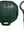 Green Jetour Hybrid Car Key Cover – Alcantara / Leather Finish with keychain on a white background