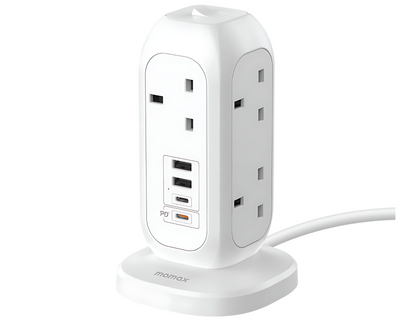 Momax OnePlug 7-Outlet Power Strip With USB