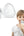 Child using a white and gray雾化器 on a white background