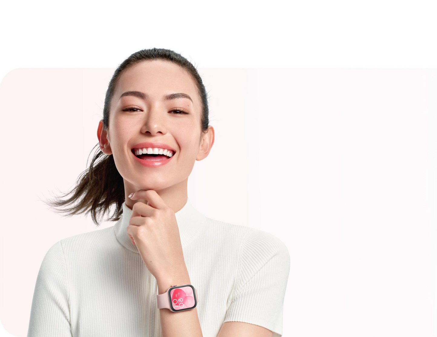 Huawei Watch Fit 3 Black - White - Pink