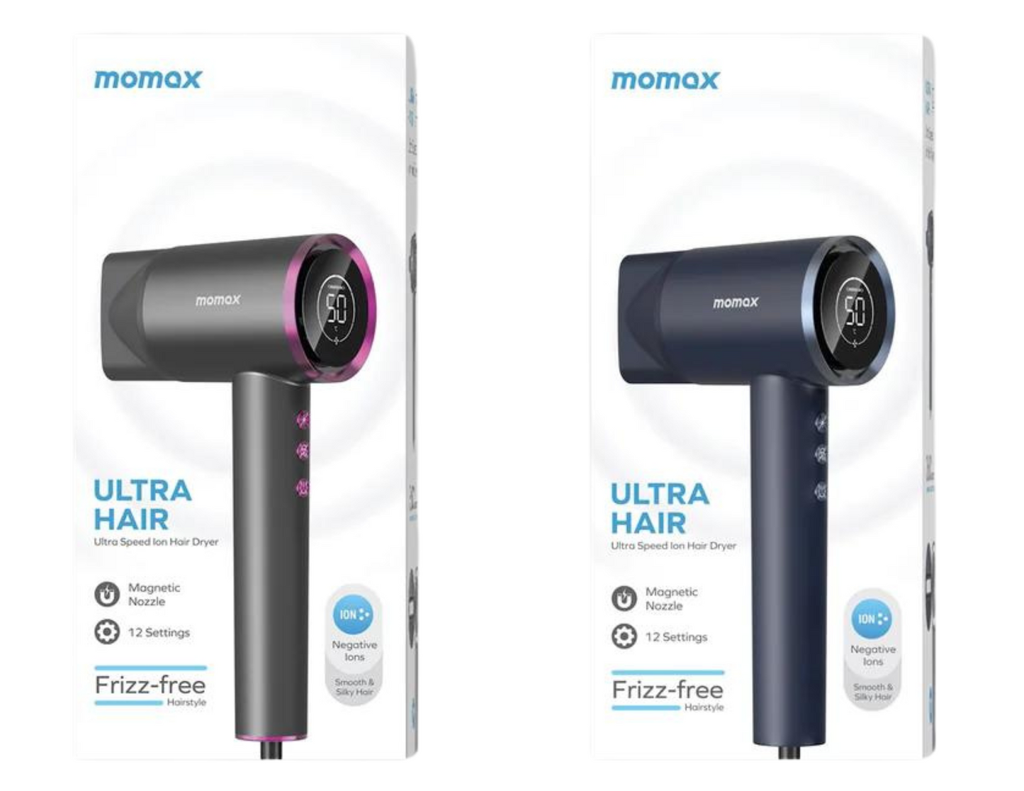 Momax Ultra Hair Ultra-Speed ION Hair Dryer