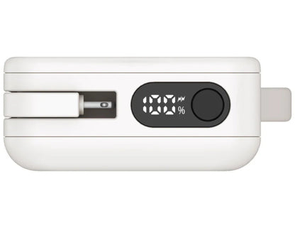 بنك طاقة موماكس 1-باور فيتال+ بسعة 10000 مللي أمبير/ساعة مع منفذ USB-C وLightning مدمج - IP138MFID / IP138MFIW