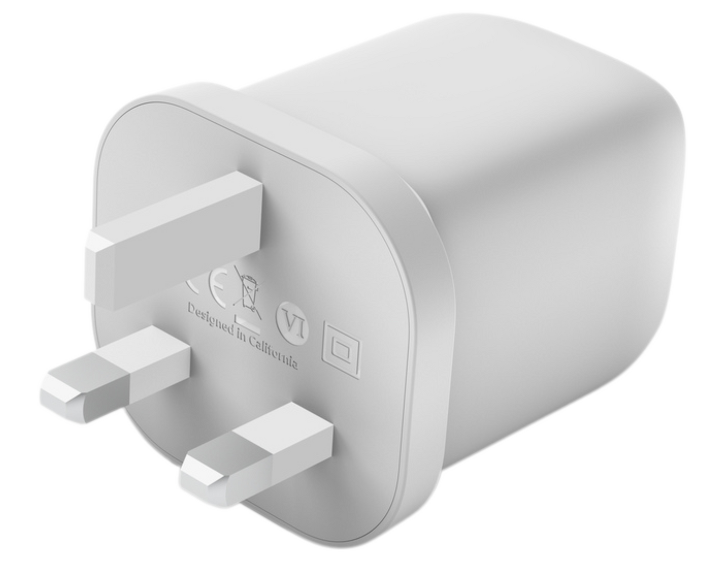 Belkin - BoostCharge Pro Dual USB-C GaN Wall Charger with PPS 65W