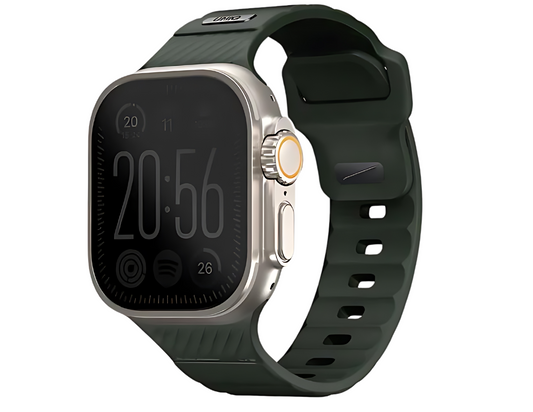 سوار ساعة رياضية عالية الأداء من Uniq Stride FKM لساعة Apple Watch مقاس 42/44/45/49