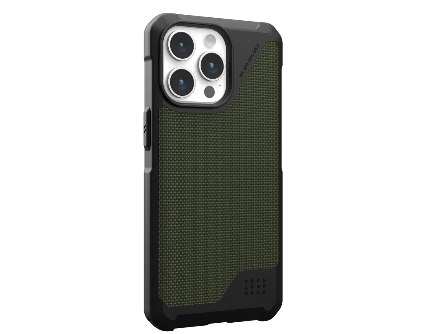 UAG Metropolis LT Case for iPhone 15 Pro - Pro Max - Kevlar Black & Olive