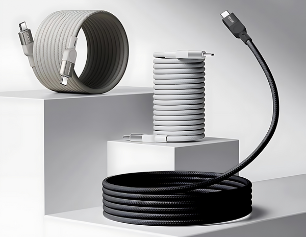 Momax Mag Link Magnetic USB-C to USB-C Cable 100W (Up to 2m) - THABTHABA STORE