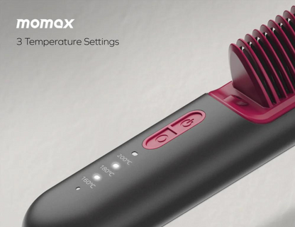 Momax Ultra Sleek Cordless Hair Straightener Brush