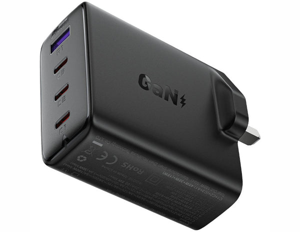 Acefast A97 100W GaN Wall Charger with multiple ports on a white background