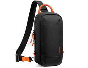 Tomtoc GameOn-G49 Nintendo Switch 2 Sling Bag – Black (G49S1D1) on a white background