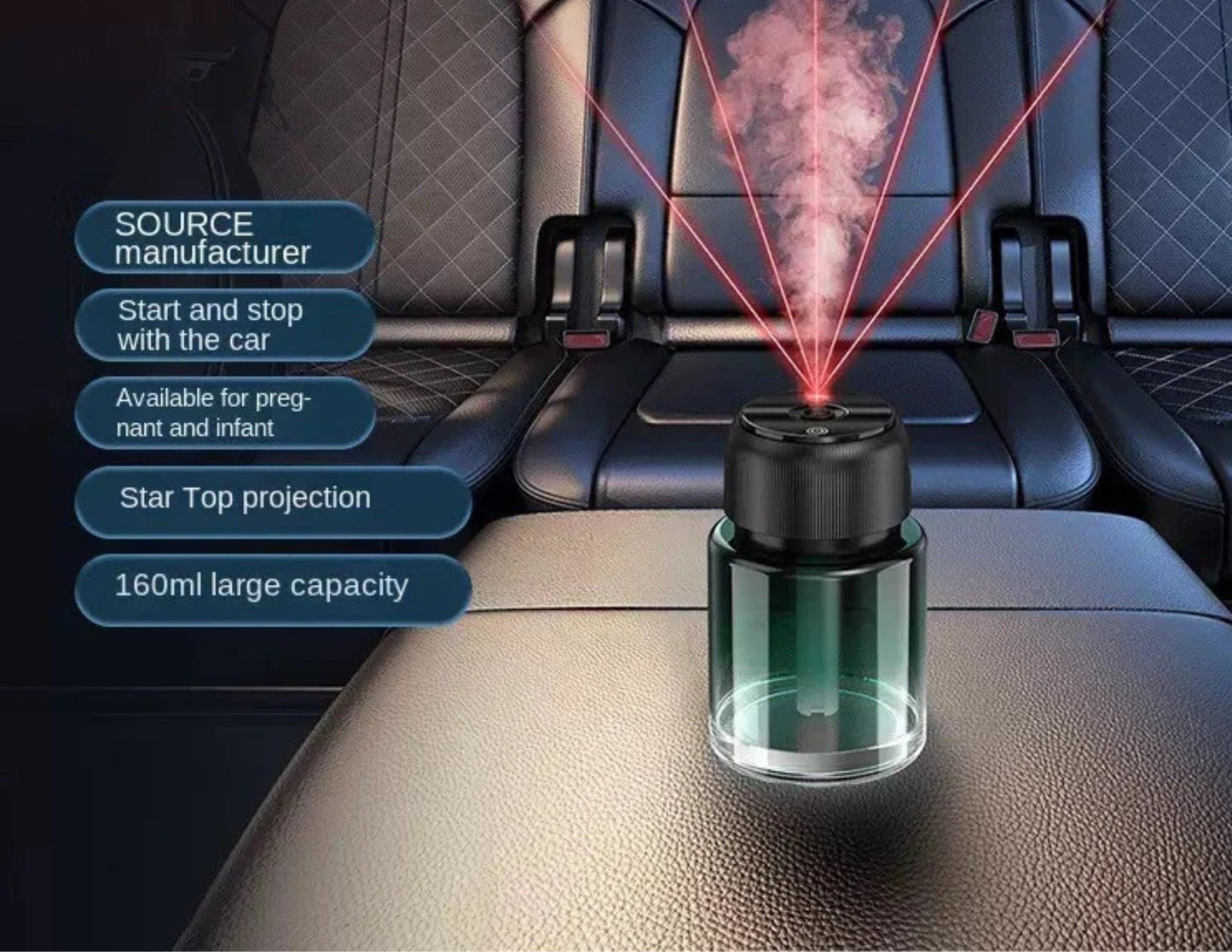 موزع الروائح الذكي Wizard AR-300 المزود بضوء ليزر مدمج