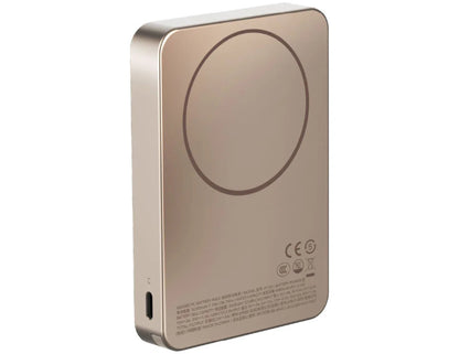 Momax F.Pass+ Magnetic Power Bank 10000mAh with USB-C Cable, 30W Fast Charging, Ultra-Compact