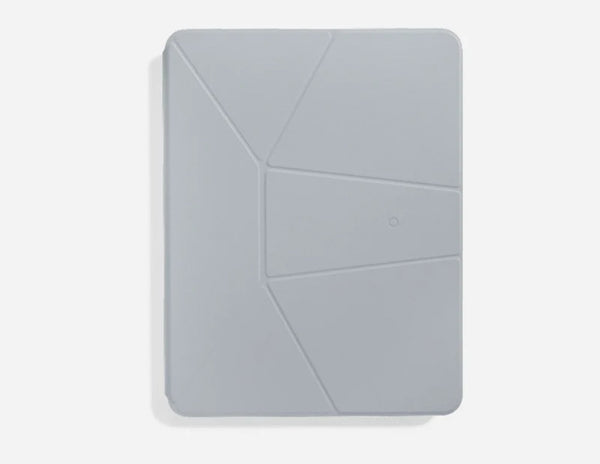 Gray Moft Dynamic Folio Case for iPad Pro 12.9 (4–6th Gen) / iPad Air 13 (M2, M3) on a white background