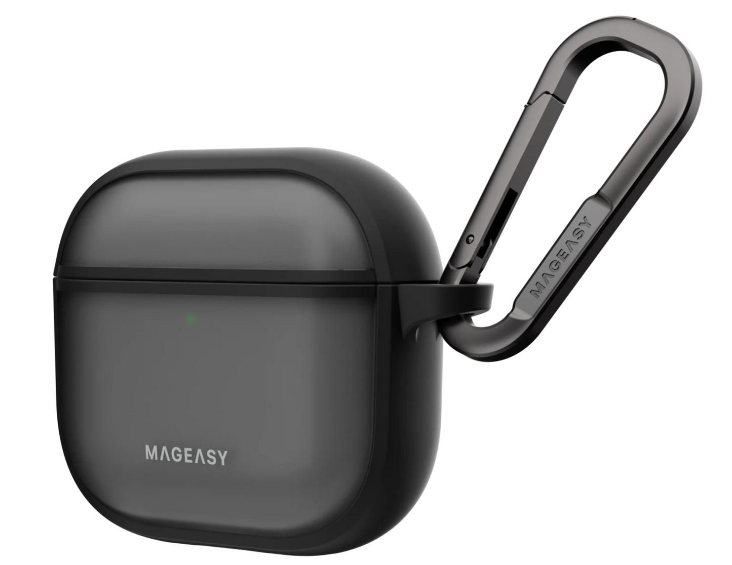 MagEasy Roam AirPods 4 Case MAPAP4174MT24 | Translucent Black & Gray