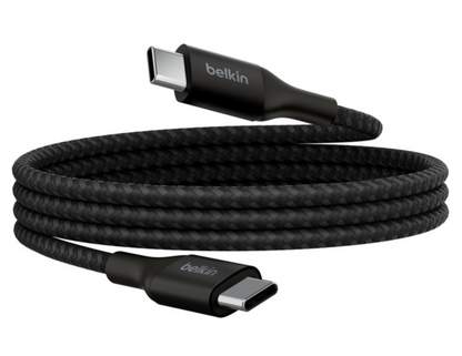 كابل Belkin BoostCharge USB-C® إلى USB-C بقوة 240 واط