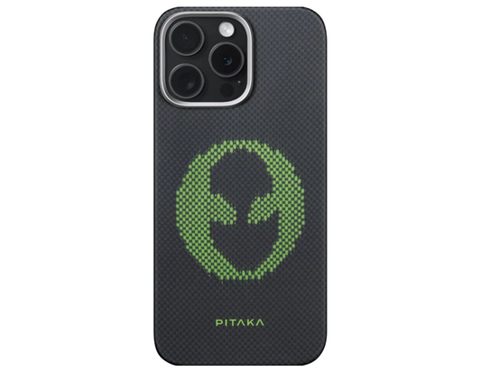 Pitaka - Aries Collaborative Luminous Case - Tactile Woven for iPhone 16 Pro & Pro Max