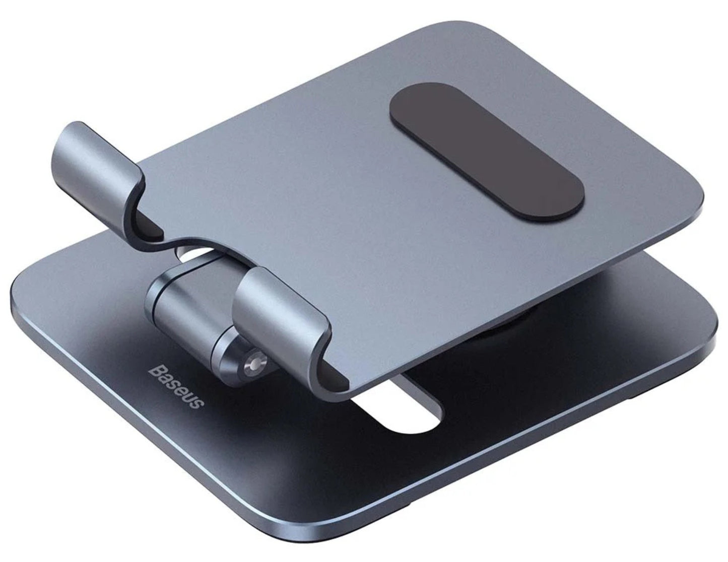 Baseus Desktop Biaxial Foldable Metal Tablet Stand (Rotatable Stand) B10431801811-00 – Grey