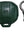 Green Jetour Hybrid Car Key Cover – Alcantara / Leather Finish keyring on a white background
