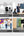 Collage of a TV in different settings including conference room, education, shopping mall, and company.