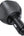 Black car charger on a white background