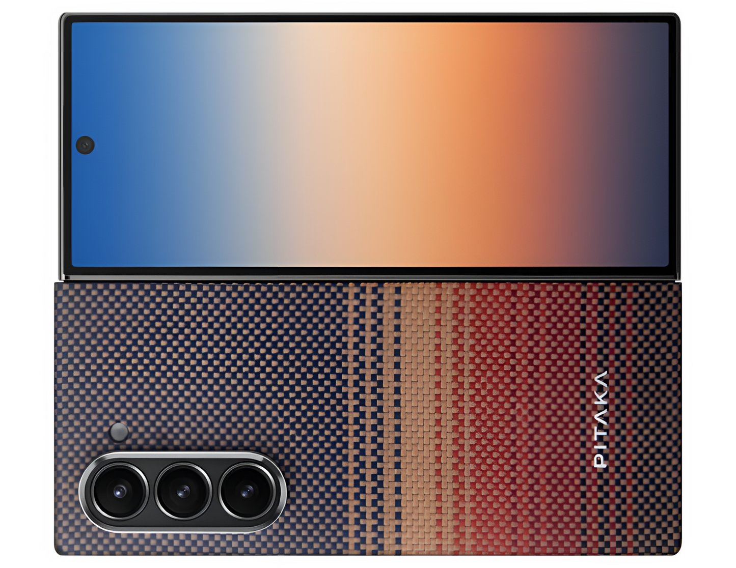 Pitaka - Sunset Moonrise Tactile Woven Case for Samsung Galaxy Z Fold 6