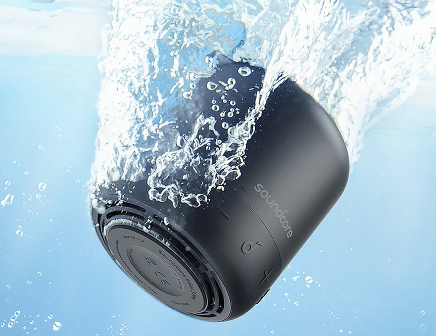 Anker Soundcore Mini 3 Pro , Portable Waterproof Bluetooth Speaker - Black